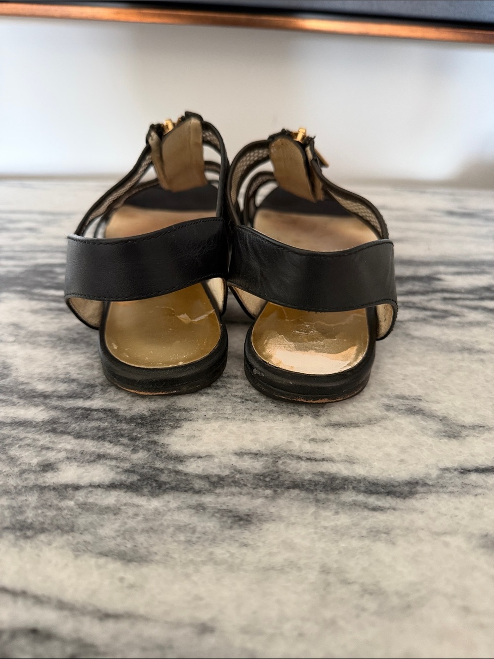 Michael Kors Zipper Sandals - Picture 5 of 7